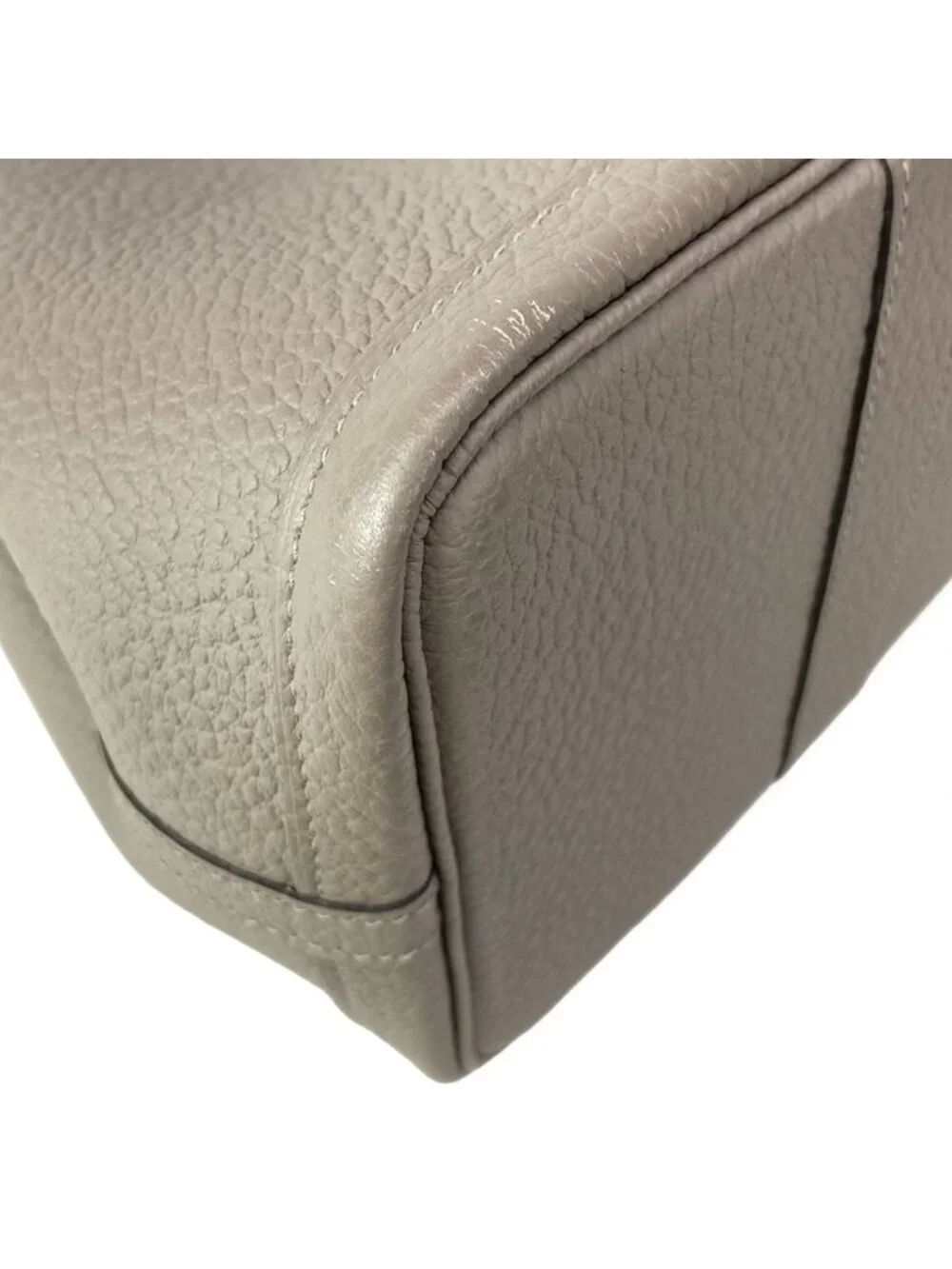 Hermes Tote Garden Party TPM Griasphalt Silver